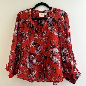 Maeve by Anthropologie blouse size Large